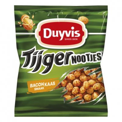 Duyvis Tijgernootjes bacon kaas