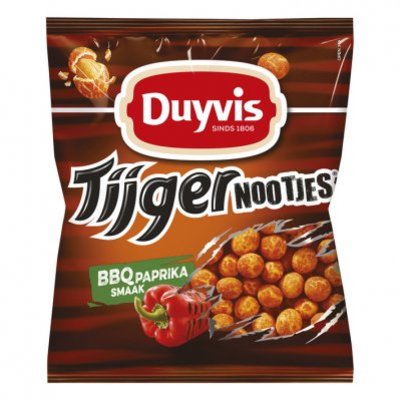 Duyvis Tijgernootjes bbq paprika