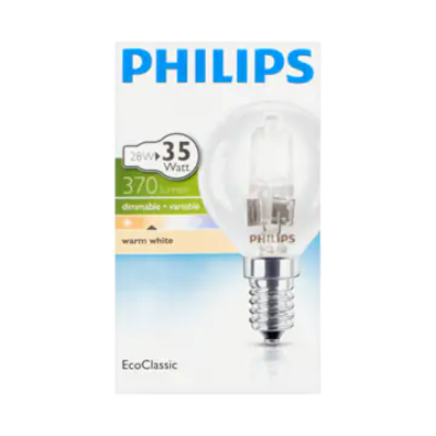 Philips EcoClassic Lamp Warm White 28W E