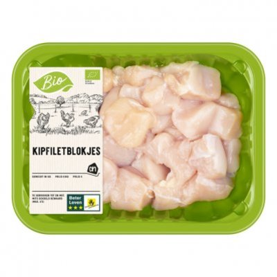 Huismerk Biologisch Kipfiletblokjes