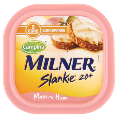 Milner Slankie smeerkaas magere ham 20+