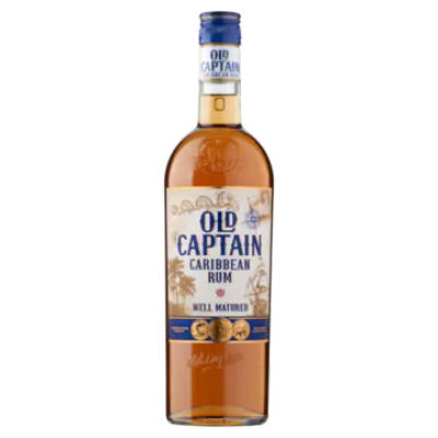 Old Captain Caribbean Rum Well Matured