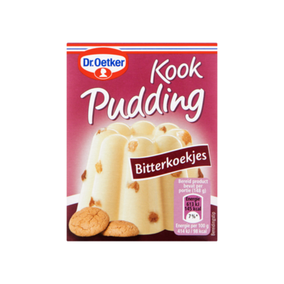 Dr. Oetker Kook Pudding Bitterkoekjes