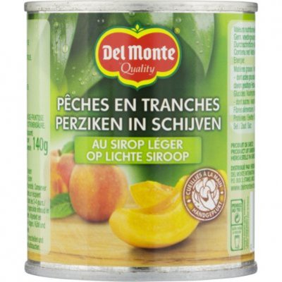Del Monte Perziken in schijven in lichte siroop