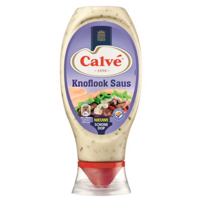 Calvé Saus Squeeze Knoflook