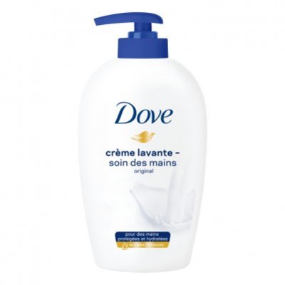 Dove Zeep pomp cream wash