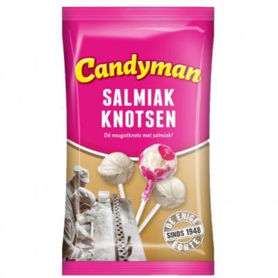 Candyman Salmiak knotsen