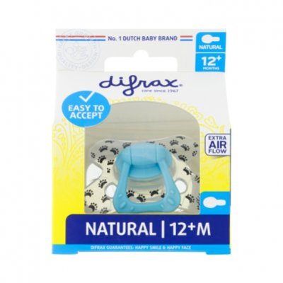 Difrax Fopspeen combi 12+ (willekeurige kleur)