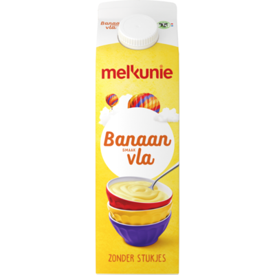 Melkunie Banaansmaak Vla