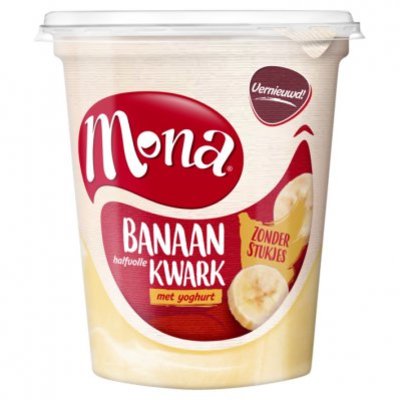 Mona Kwark halfvol banaan