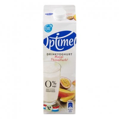 Optimel Drinkyoghurt mango passievrucht 0% vet