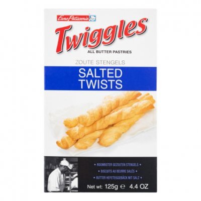 Euro Patisserie Twiggles snack zout