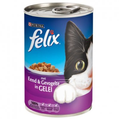 Felix met eend & gevogelte in gelei