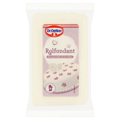 Dr. Oetker cupcake rolfondant wit