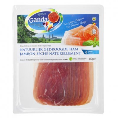 Ganda Natuurlijk gedroogde ham