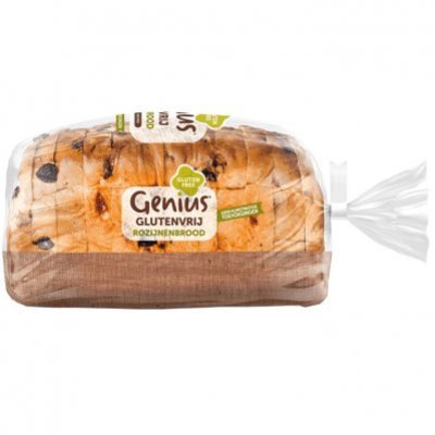 Genius Rozijnenbrood glutenvrij
