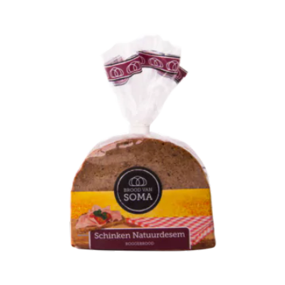 Brood van Soma Schinken Natuurdesem Roggebrood