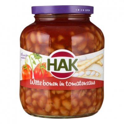 Hak Witte bonen in tomatensaus