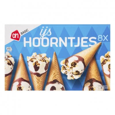 Budget Huismerk IJshoorntjes