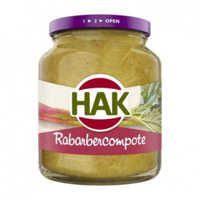Hak Rabarbercompote 1-2 open