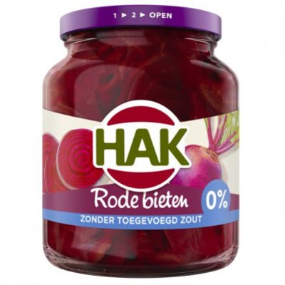 Hak Rode bieten schijven 0% zout