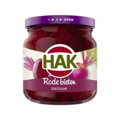 Hak Rode bieten schijven zoetzuur