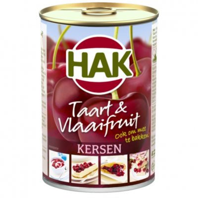 Hak Taart & vlaaifruit kersen