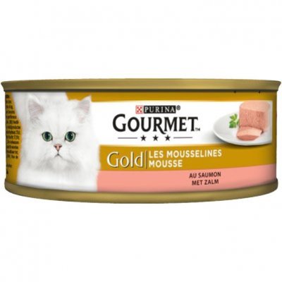 Gourmet Gold mousse met zalm