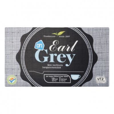 Huismerk Earl grey 1-kops