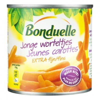 Bonduelle Jonge worteltjes extra fijn