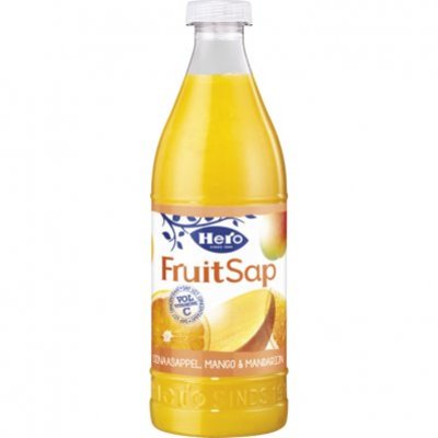 Hero Fruitsap sinaasappel, mango en mandarijn