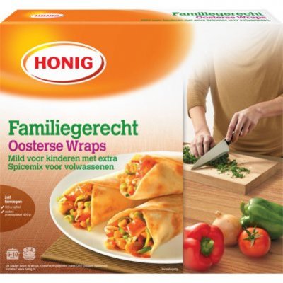 Honig Familiegerecht Oosterse wraps