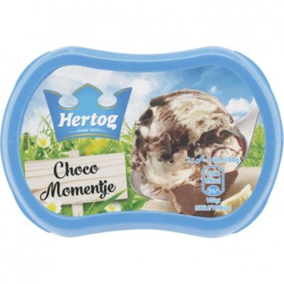 Hertog IJs chocolade momentje