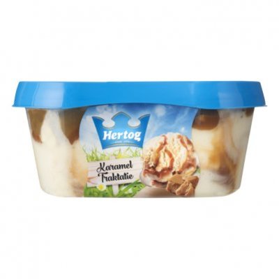 Hertog IJs karamel traktatie