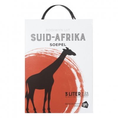 Huismerk Zuid-Afr.huiswijn soepel rood bag in box