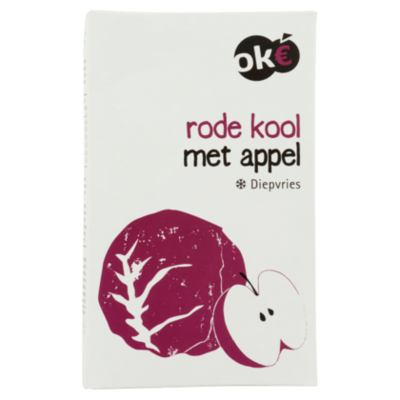 Groko Rode kool met appel