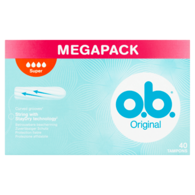 O.B. Tampons classic super