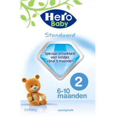Hero Baby Standaard opvolgmelk 2 (6-10m)