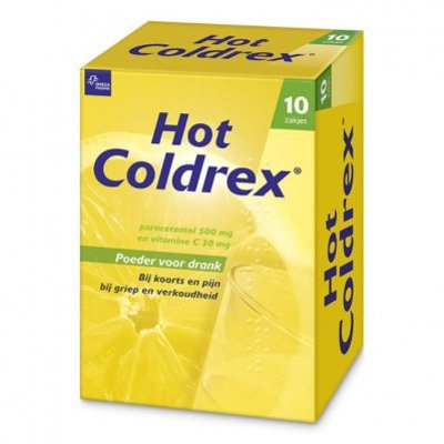 Hot coldrex Poeder voor drank