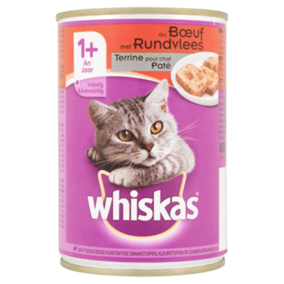 Whiskas kat blik rund