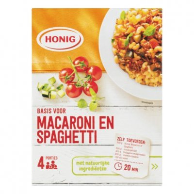 Honig Mix voor macaroni en spaghetti