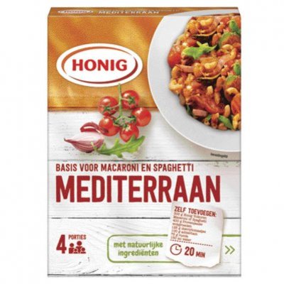 Honig Mix macaroni en spaghetti mediterraan