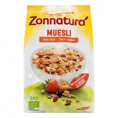 Zonnatura Muesli rood fruit