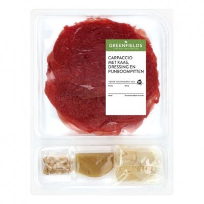 Huismerk Greenfields carpaccio