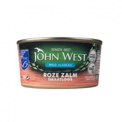 John West Wilde roze zalm zonder vel en graat MSC