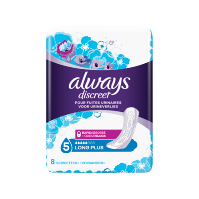 Always Discreet Verband+ Voor Urineverlies Long Plus