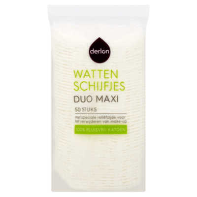 Huismerk Wattenschijfjes maxi duo pads