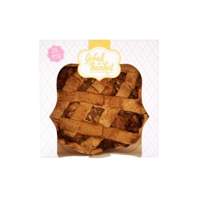 Huismerk Gebak en Banket Appeltaart 26cm