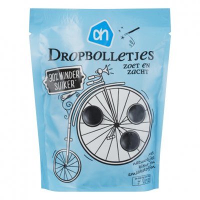 Huismerk Dropbolletjes -30% suiker