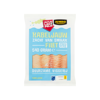 Huismerk Kabeljauwfilet Vriesvers